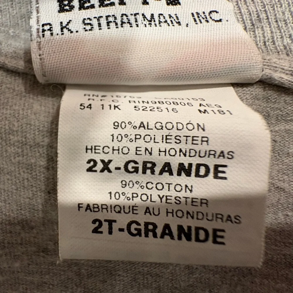 Harley-Davidson Legendary Eagle Gray Short Sleeve Tee XXL - Picture 4 of 7